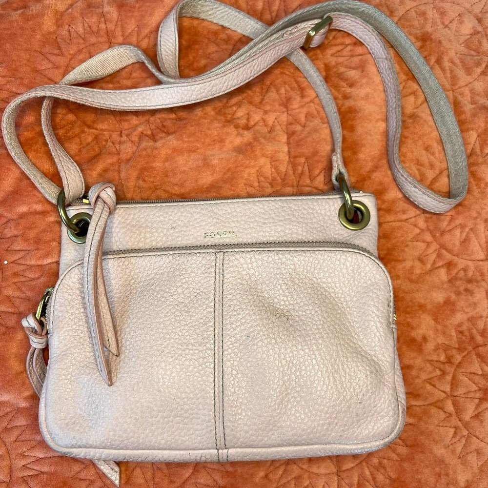 Fossil Karli Crossbody Pink